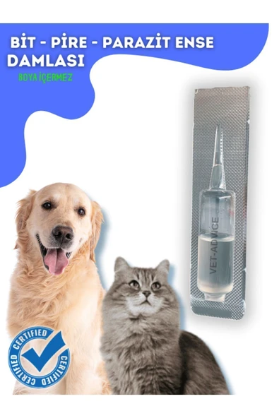vet advice Kedi Köpek Iç Diş Tüy Bakım Damlası ürün görseli 1