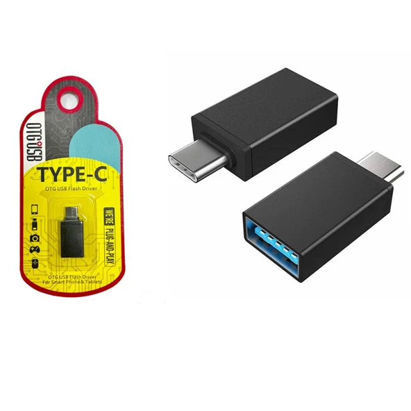 OTG TYPE-C - USB FLASH ÇEVİRİCİ ürün görseli 1