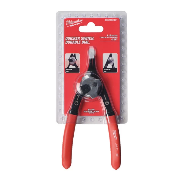 Milwaukee Segman Pensesi Orta 45 Derece Açılı 1.2 MM 4932492491 ürün görseli 1
