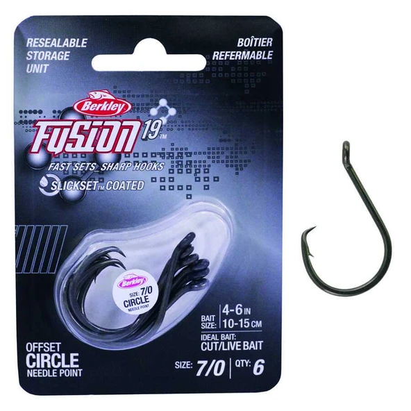 Berkley Fusion19 Circle Olta İğnesi  Standart NO:1-0-6LI ürün görseli 1