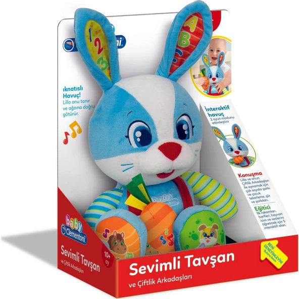 ACAR CLEMENTONI Baby Clementoni Sevimli Tavşan 64544 - Resim 2