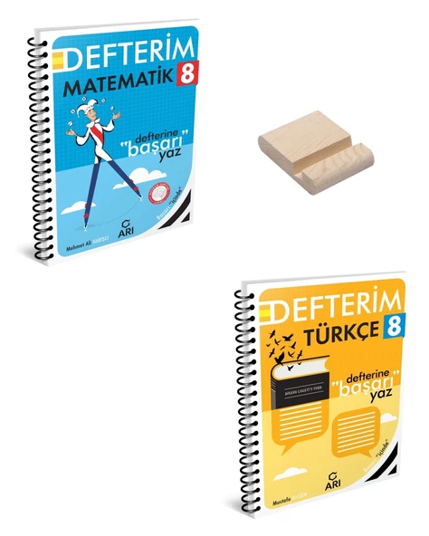 LGS 8. Sınıf Matematik ve Türkçe Defterim ürün görseli 1