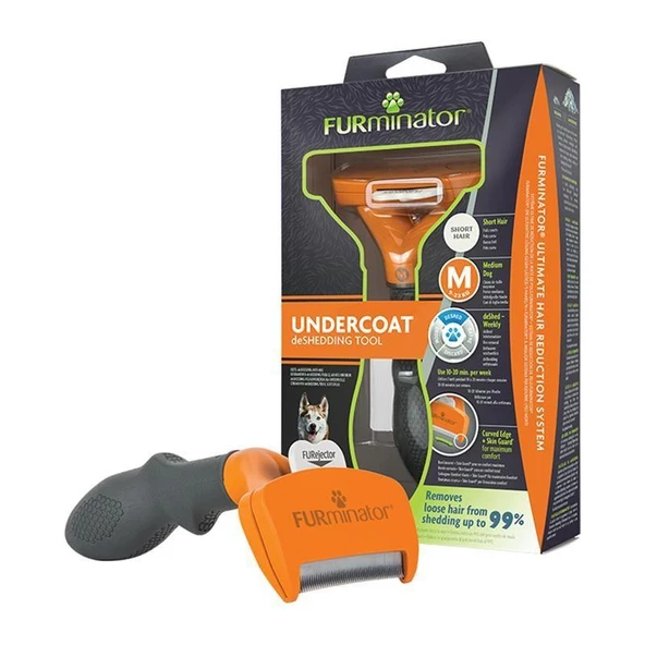 Furminator Shorthair Medium Dog ürün görseli 1