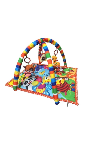 Sozzy Toys 4 OYUNCAKLI HEPSI ÇINGIRAKLI OYUN MİNDERİ ürün görseli 1