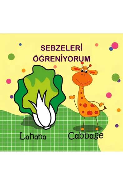 Sozzy Toys Sebzeler Hikaye Kitabım ürün görseli 1
