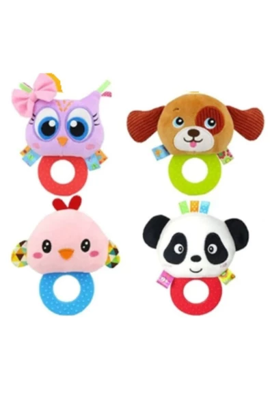 Sozzy Toys 4 lü dişlik hayvanlar serisi ürün görseli 1