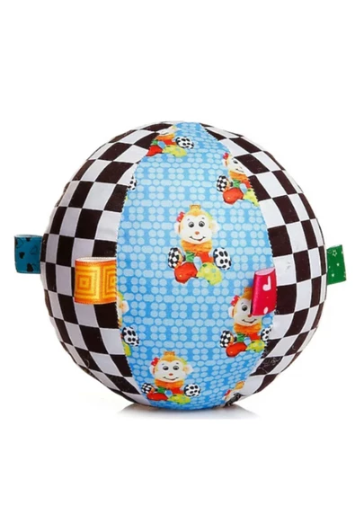 Sozzy Toys Toys Çıngıraklı Renkli Oyun Topum (15 CM) - SZY242 ürün görseli 1