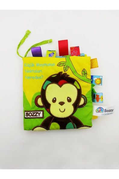 Sozzy Toys Toys Nakışlı Hikaye Kitabı - Maymun SZY246 ürün görseli 1