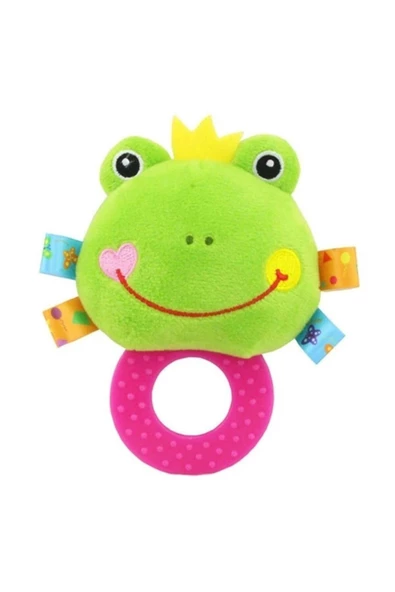 Sozzy Toys Sozzy Çıngıraklı Dişlik Kurbağam Szy215 ürün görseli 1