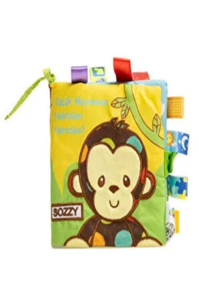SozzyToys Nakışlı Hikaye Kitabı- Maymun ürün görseli 1