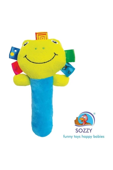 Sozzy Toys Peluş Çııngıraklı Sıksık Oyuncak ürün görseli 1