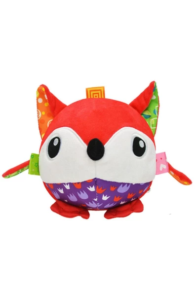 Sozzy Toys Çıngıraklı Topum 3 Boyutlu Tilki Figürü (SZY171) ürün görseli 1