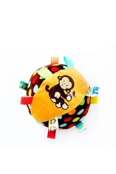 Sozzy Toys Sarı Toys Çıngıraklı Topum Szy139 ürün görseli 1
