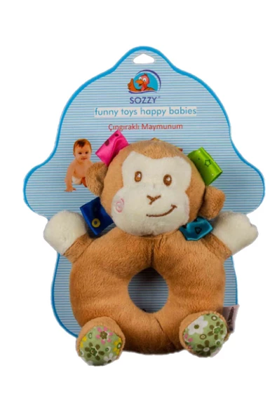 Sozzy Toys Toys Çıngıraklı Maymunum ürün görseli 1