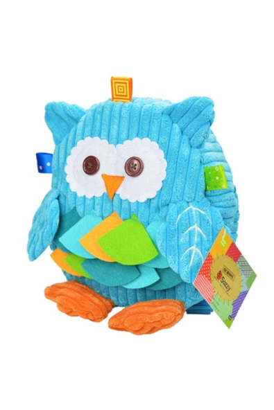 Sozzy Toys Mavi Baykuş Sırt Çantası Szy125 ürün görseli 1
