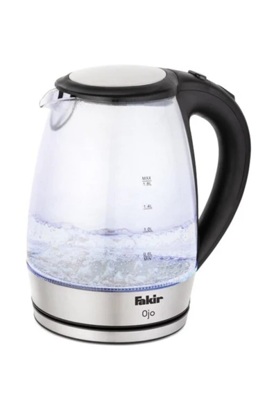 FAKİR OJO CAM SU ISITICISI KETTLE - Resim 2