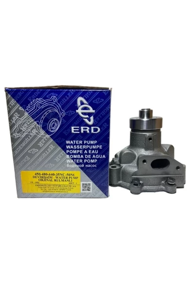 ERD Devirdaim Su Pompası Orjinal Rulmanlı Fiat Traktör New Holland Cnh 450 480 540 640 54c Special ürün görseli 1
