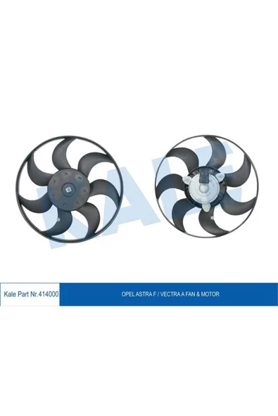 KALE Fan Motoru Astra F-vectra A-calıbra A 1.6-1.8-1.8 16v-2.0 16v 200w-365mmklr-414000 1341271 1341242 ürün görseli 1