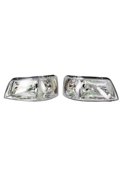 Enva Otomotiv Volkswagen Transporter T5 Sağ+sol Ön Far Lambası Takımı 2003-2010 ürün görseli 1