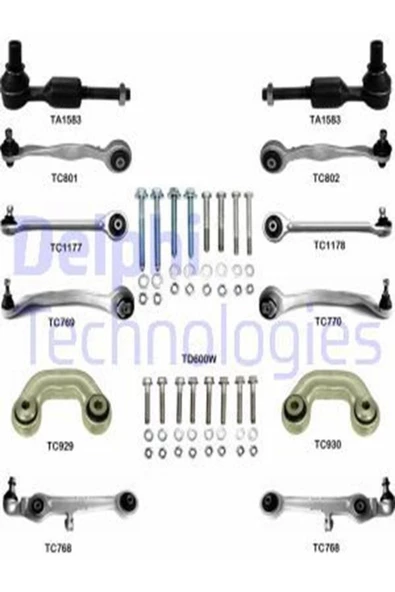 DELPHİ Tc1300kıt On Alt Takim Set (VW PASSAT 96-00 AUDİ A4 94-01) 4f0498998 8d0498998 (WT296925) ürün görseli 1
