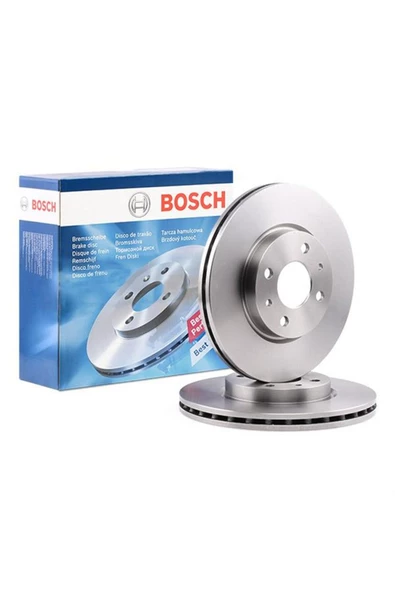 Bosch Fiat Linea, Doblo, Fiorino 1.3 Jtd Ön Fren Diski Takımı ürün görseli 1