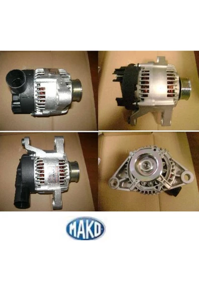 Mako ALTERNATÖR 85 A MAKO PALİO SİENA SLX HİDROLİK  DİREKSİYON 96) ORJ ürün görseli 1