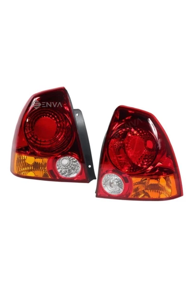 Enva Otomotiv Hyundai Accent Admira Sağ + Sol Arka Far Stop Lambası Takım 2003-2005 ürün görseli 1