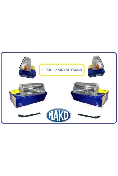 Mako Doğan Kartal Şahin Slx Far Sinyal Sağ Sol Takım Çıtalı Tip ürün görseli 1