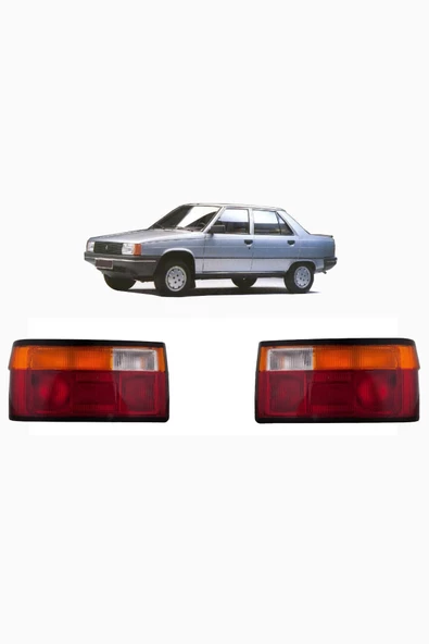 ESER 1991-1996 Renault 9 Spring Stop Lambası Sağ Sol Takım Halinde Ücretsiz Kargo ürün görseli 1