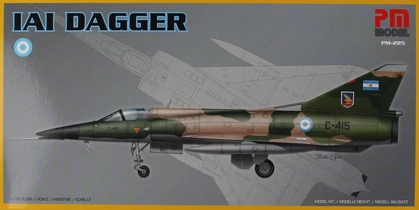 IAI Dagger PM Model Demonte Plastik Uçak Maket Kiti ürün görseli 1