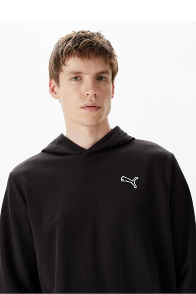Puma BETTER ESSENTIALS Hoodie 675978 01 Erkek Sweatshirt Siyah S-XXL ürün görseli 1