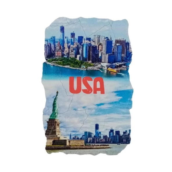 Amerika Birleşik Devletleri Temalı Fresco Magnet ürün görseli 1