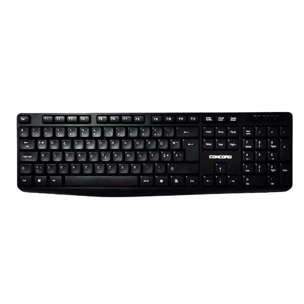 Concord C-72 USB Standart Kablolu F Klavye - Resim 2