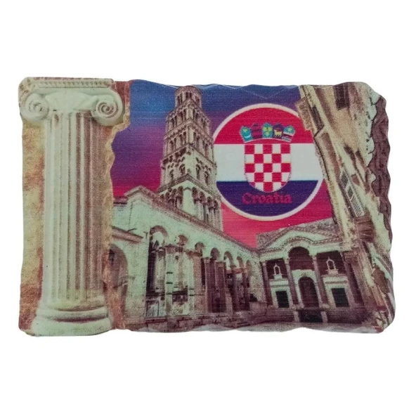 Hırvatistan Temalı Sütun Magnet ürün görseli 1