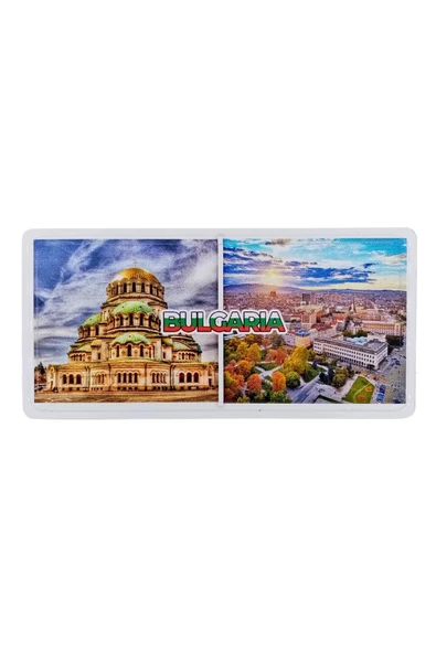 Bulgaristan Temalı Plaka Magnet - Resim 3