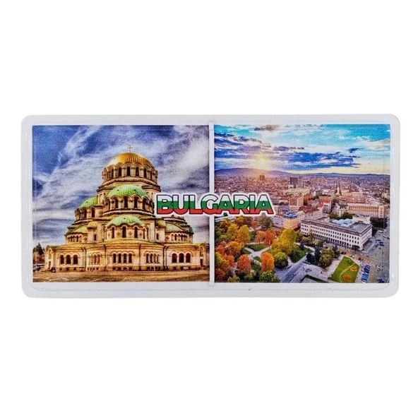 Bulgaristan Temalı Plaka Magnet ürün görseli 1
