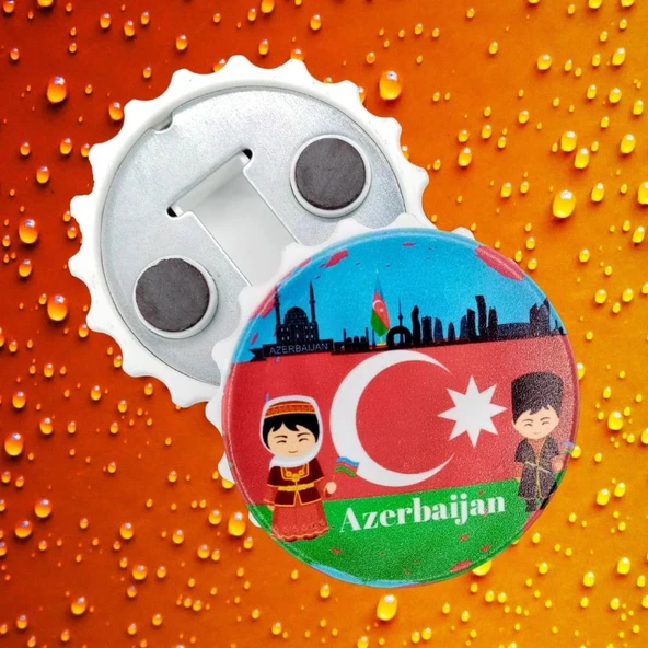Azerbaycan Temalı Magnet Kapak Açacak - Resim 2