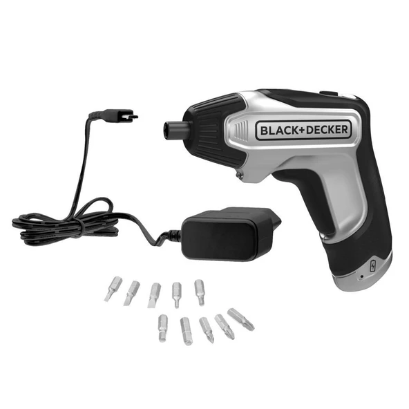 Black&Decker Silver Series Akülü Vidalama Seti 3.6V BCF611SCK-QW ürün görseli 1