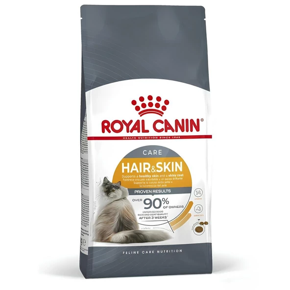 Royal Canin Hair&skin Care Hassas Tüylü Kediler Için Kuru Mama 2 kg ürün görseli 1