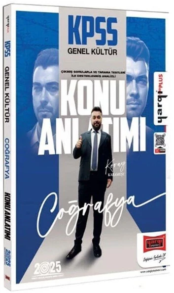 2025 KPSS Genel Kültür Coğrafya Konu Anlatımı Yargı Yayınları ürün görseli 1