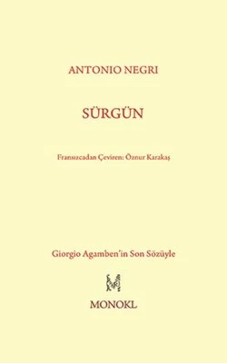 Sürgün - Antonio Negri ürün görseli 1