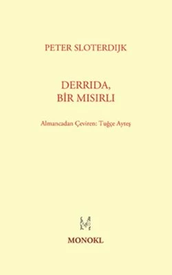 Derrida, Bir Mısırlı - Peter Sloterdijk ürün görseli 1