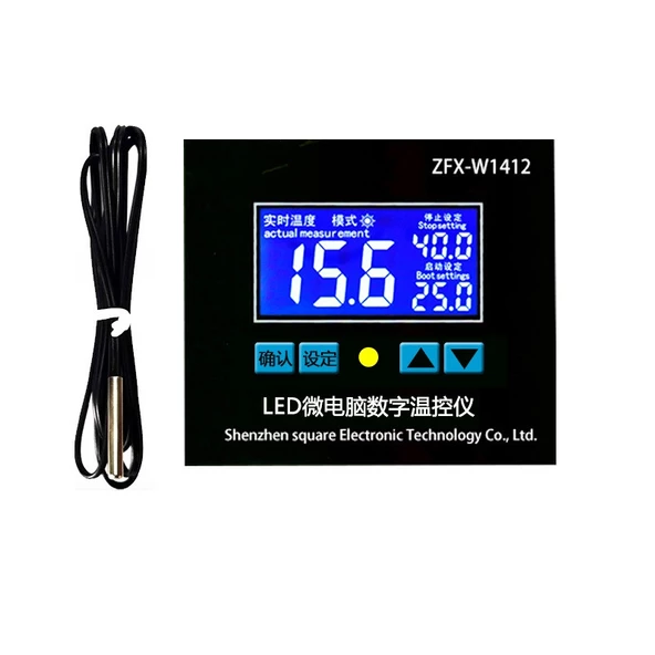 YATE10 W1412A 220V 16A -30 +200C Termostat Hassas ürün görseli 1