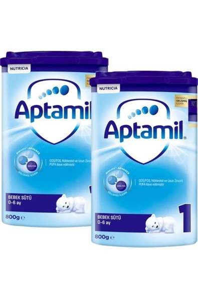 Aptamil 1 Çocuk Devam Sütü 800 Gr 2'li - Resim 2