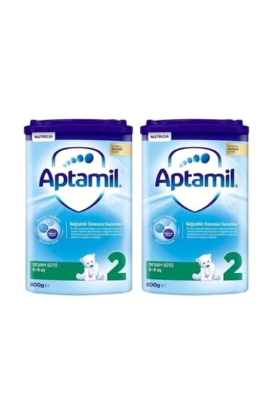Aptamil 800 Gr 2 Numara Bebek Sütü 2 Li Paket ürün görseli 1