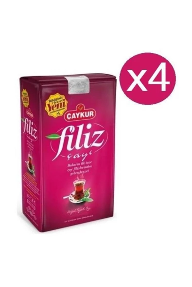 Çaykur Filiz Çay 500 gr X 4 Adet ürün görseli 1