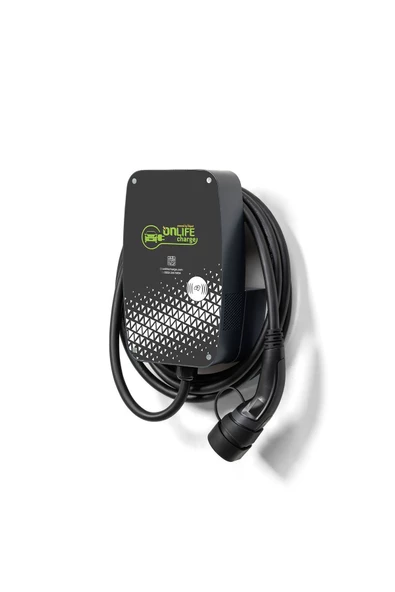 Onlife Charge 22 Kw Elektrikli Araç Şarj Istasyonu - Duvar Tipi Şarj Cihazı (5 MT KABLOLU,BASİC) ürün görseli 1