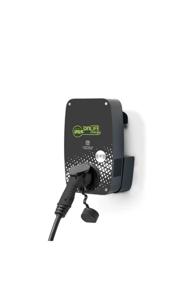 Onlife Charge 22 Kw Elektrikli Araç Şarj Istasyonu - Duvartipi Soketli (SOKETLİ RFID KART OKUYUCULU) ürün görseli 1