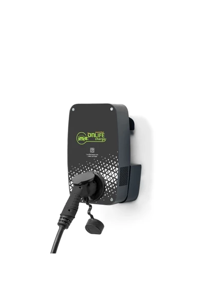 Onlife Charge 22 Kw Elektrikli Araç Şarj Istasyonu - Duvar Tipi Şarj Cihazı (SOKETLİ, BASİC) ürün görseli 1