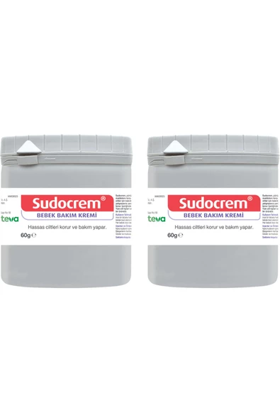 Sudocrem Bebek Bakım Kremi 60 gr X 2 Adet ürün görseli 1